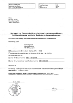 Steuerschuldnerschaft